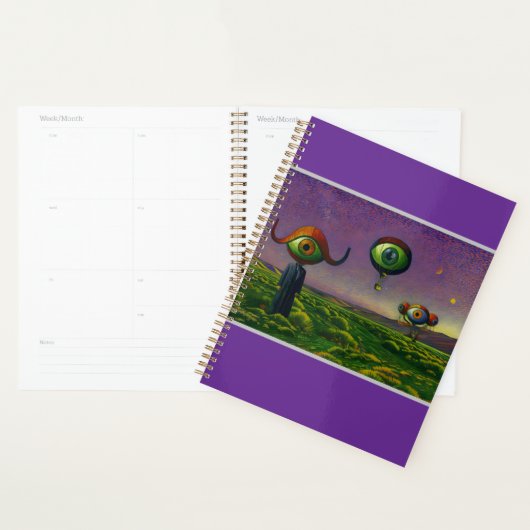 We zijn hier allemaal ogen planner (Display)