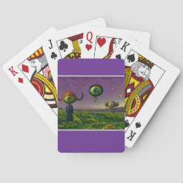 We zijn hier allemaal ogen  pokerkaarten