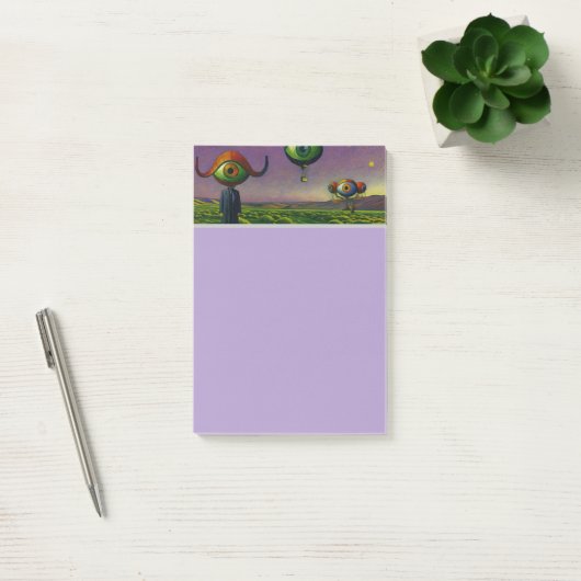 We zijn hier allemaal ogen post-it® notes (Kantoor)