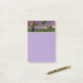 We zijn hier allemaal ogen  post-it® notes (Op bureau)