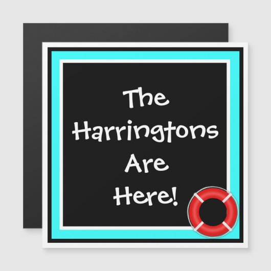 We zijn hier een gepersonaliseerde stoomdeur (Voorkant / Achterkant)