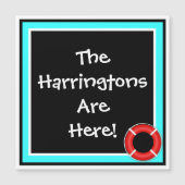 We zijn hier een gepersonaliseerde stoomdeur (Voorkant)