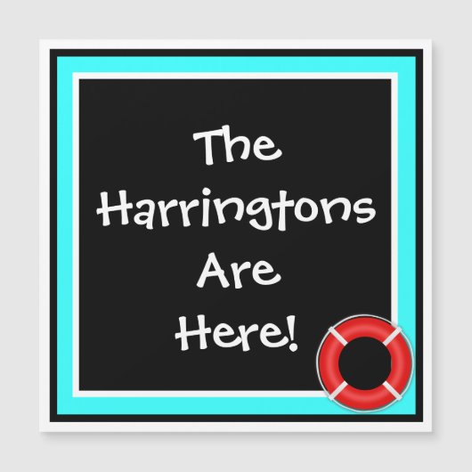 We zijn hier een gepersonaliseerde stoomdeur (Voorkant)