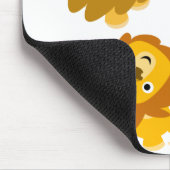 "We zijn hier!!" Mooie cartoon leeuwen muismat (Hoek)