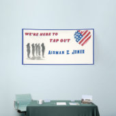 We zijn hier om BMT Afstuderen Banner te tikken (Beurs)