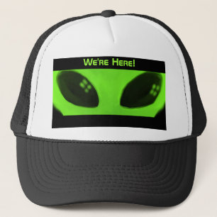 We zijn hier! pet met woorden