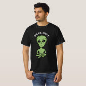 We zijn hier UFO Alien Invasion Extra Terrestrial T-shirt (Voorkant volledig)