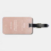 We zijn hier weg | De heer & mevrouw Pas getrouwd Bagagelabel (Achterkant horizontaal)