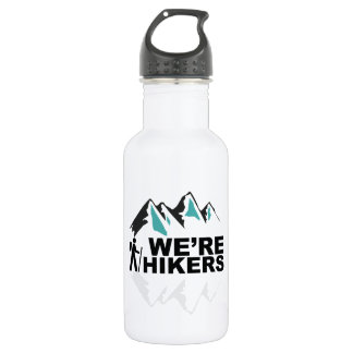 We zijn Hikers 18oz Roestvrij witte waterfles