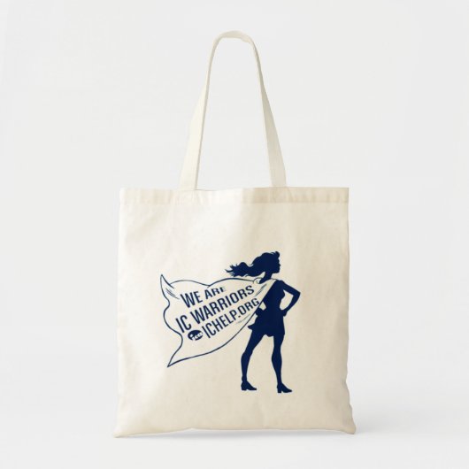 We zijn Ic-aanhangers - Superheld Tote Bag (Voorkant)