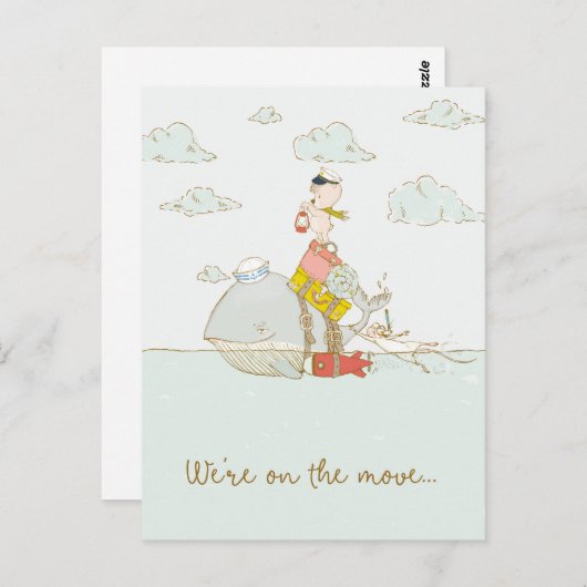 We zijn in beweging Briefkaart (Voorkant / Achterkant)