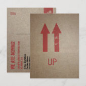 'We zijn in beweging' Kaart Sjabloon (Voorkant / Achterkant)