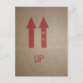 'We zijn in beweging' Kaart Sjabloon (Voorkant)