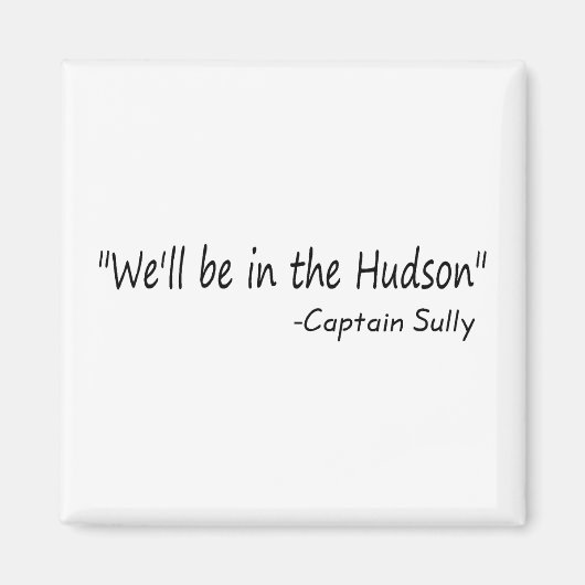 We zijn in de Hudson (BLK) Magneet (Voorkant)