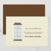 We zijn in onze NIEUWE woning. Aankondiging (Voorkant / Achterkant)