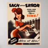 We zijn in oorlog. poster (Voorkant)