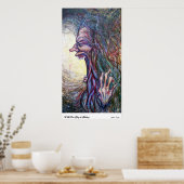 We zijn klaar als achtergrond poster (Keuken)