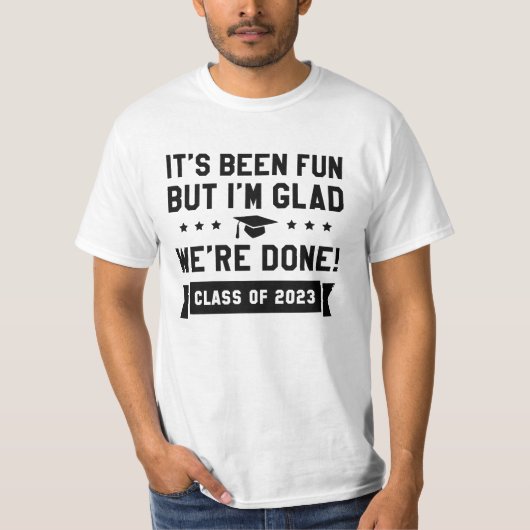 We zijn klaar Klas van 2023 T-shirt (Voorkant)