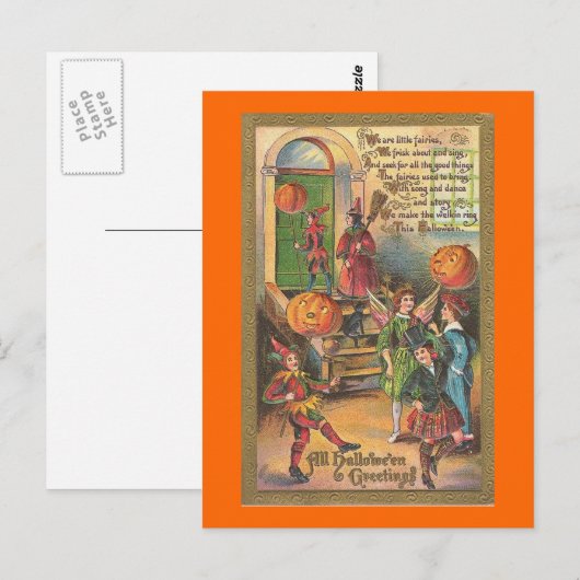 We zijn kleine feeën briefkaart (Voorkant / Achterkant)