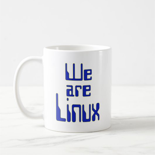 We zijn Linux Koffiemok (Links)