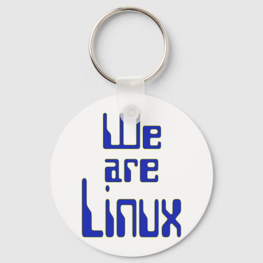 We zijn Linux Sleutelhanger (Voorkant)