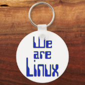 We zijn Linux Sleutelhanger (Voorkant)