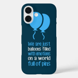 We zijn maar ballonnen iPhone 16 hoesje