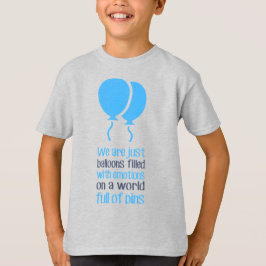We zijn maar ballonnen t-shirt
