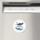 We zijn Manta Be Funny Manta Ray Pun Magneet (Insitu (Vaatwasser))