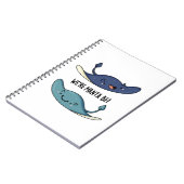 We zijn Manta Be Funny Manta Ray Pun Notitieboek (Linkerzijde)