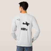 We zijn marinevliegers. P-3 Orions en bemanningen! T-shirt (Achterkant volledig)
