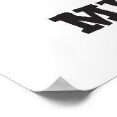 We zijn Meant 2B Funny Pencil Poster (Hoek)