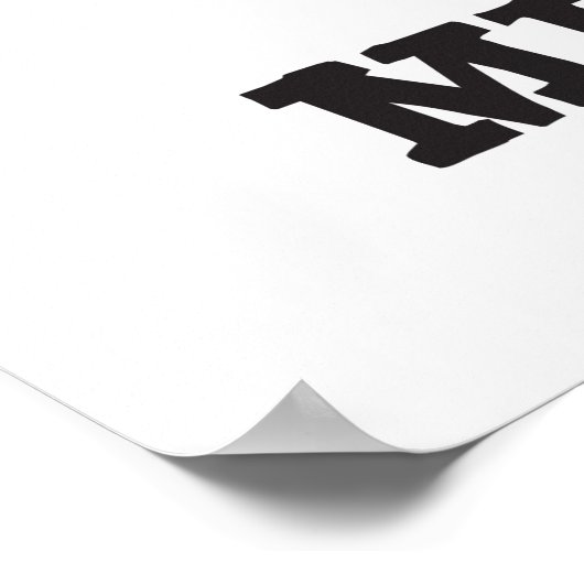 We zijn Meant 2B Funny Pencil Poster (Hoek)