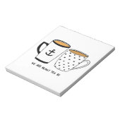 We zijn Meant Tea Notitieblok (Linkerzijde)