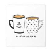 We zijn Meant Tea Notitieblok (Voorkant)