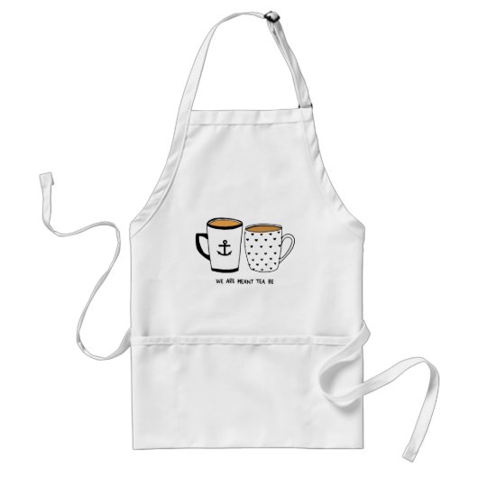 We zijn Meant Tea Standaard Schort (Voorkant)