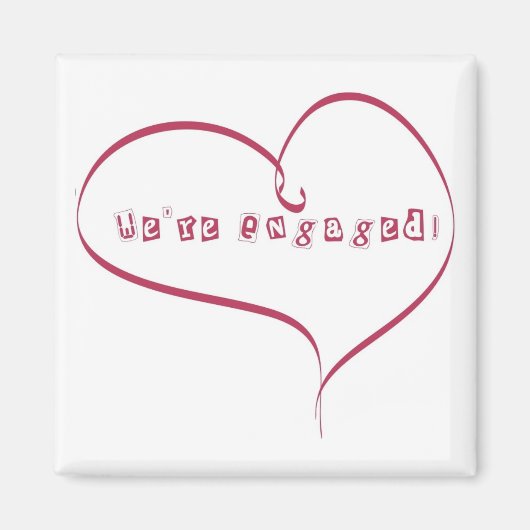 We zijn medeaankondiging magneet (Voorkant)