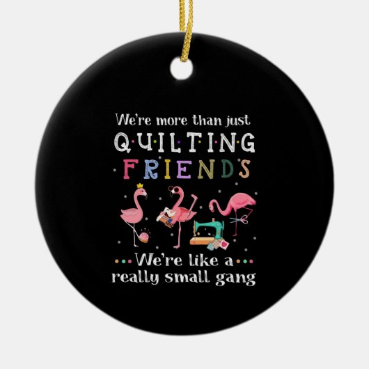 We zijn meer dan alleen maar vriendinnen. keramisch ornament (Voorkant)