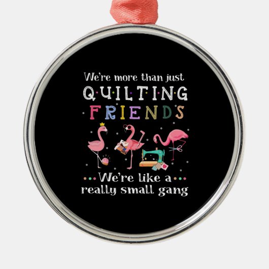 We zijn meer dan alleen maar vriendinnen. metalen ornament (Voorkant)