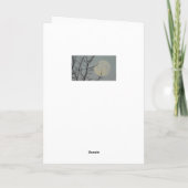 We zijn misschien mijlen uit elkaar, Miss You Moon Kaart (Achterkant)