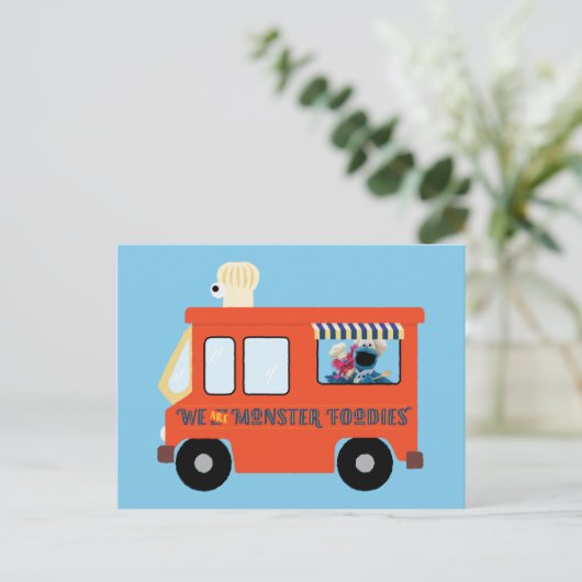 We zijn Monster Foodies Briefkaart (Staand voorkant)