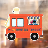 We zijn Monster Foodies Raamsticker (Vel 2)