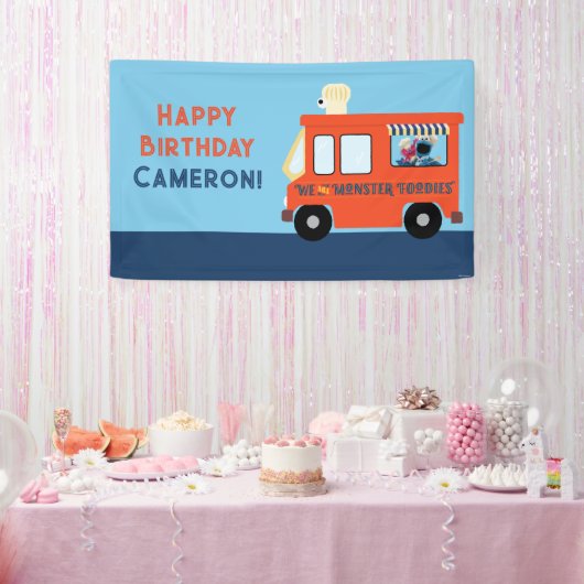 We zijn Monster Foodies Spandoek (Feest)