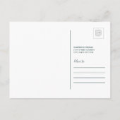 We zijn naar Californië verhuisd Uitnodiging Briefkaart (Achterkant)