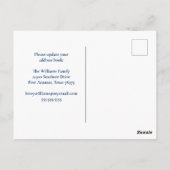 We zijn naar Custom Texas Beach Photo Moving Briefkaart (Achterkant)