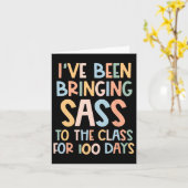 We zijn naar de CL 100 Days of School geweest Kaart (Gele Bloem)