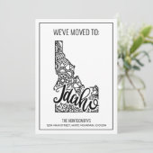 We zijn naar de Idaho State Floral Mandala Home ve Aankondiging (Staand voorkant)