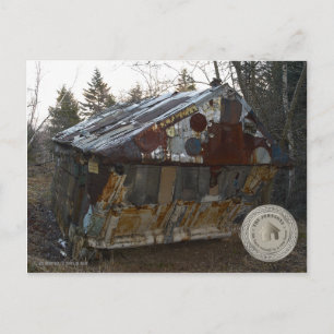 We zijn naar een nieuw huis verhuisd Land Aankondigingskaart