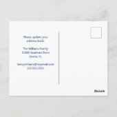 We zijn naar Florida Destin Beach Photo Moving Briefkaart (Achterkant)