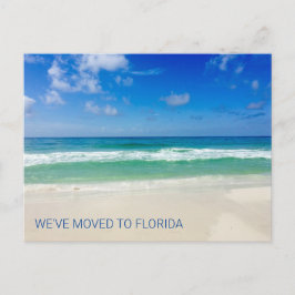 We zijn naar Florida Destin Beach Photo Moving Briefkaart